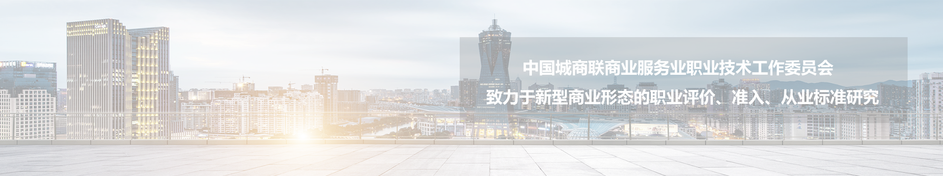 中国城商联商业服务业职业技术工作委员会 致力于新型商业形态的职业评价、准入、从业标准研究